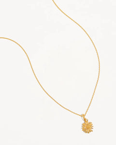 BY CHARLOTTE BIRTH FLOWER NECKLACE - DAISY APRIL