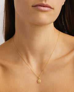 BY CHARLOTTE BIRTH FLOWER NECKLACE - DAISY APRIL