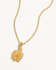 BY CHARLOTTE BIRTH FLOWER NECKLACE - DAISY APRIL