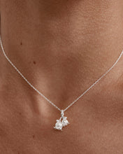 Load image into Gallery viewer, BY CHARLOTTE SILVER BIRTH FLOWER NECKLACE LILY OF THE VALLEY - MAY

