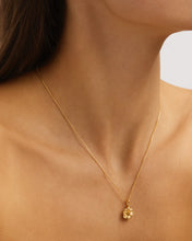 Load image into Gallery viewer, BY CHARLOTTE BIRTH FLOWER NECKLACE - COSMOS OCTOBER
