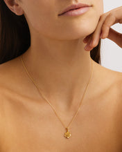 Load image into Gallery viewer, BY CHARLOTTE BIRTH FLOWER NECKLACE - PEONY NOVEMBER
