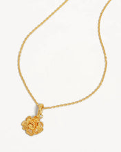 Load image into Gallery viewer, BY CHARLOTTE BIRTH FLOWER NECKLACE - PEONY NOVEMBER
