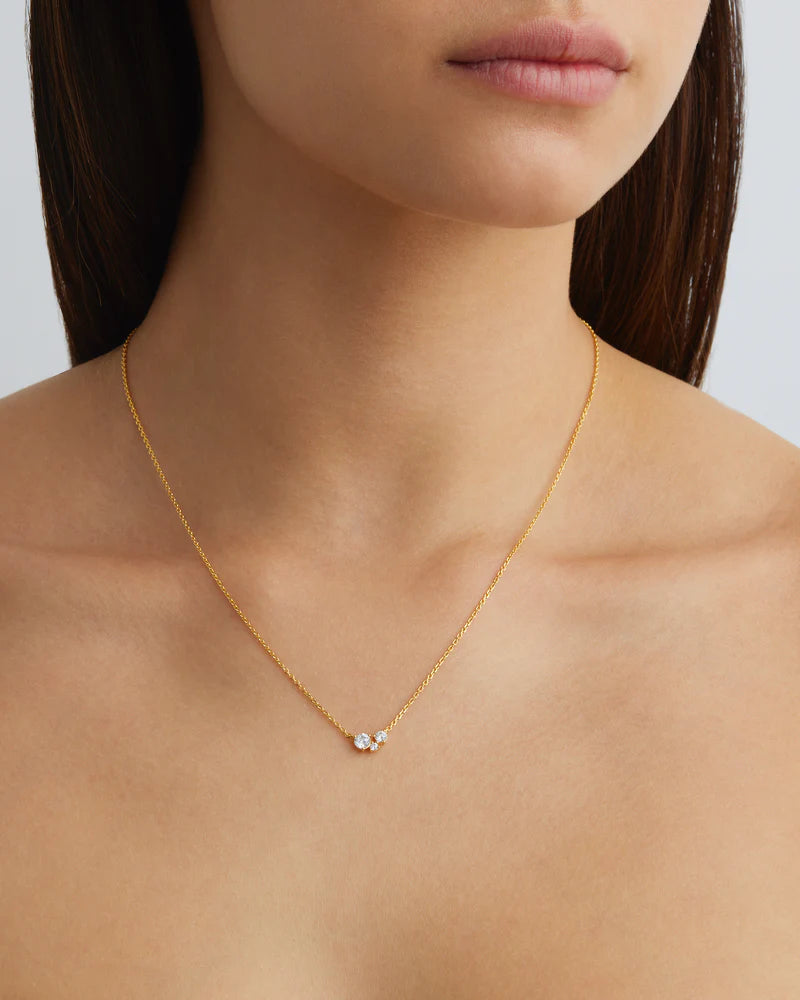 BY CHARLOTTE GOLD WHISPERS OF LOVE NECKLACE
