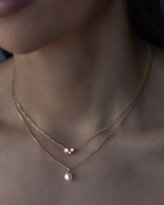 BY CHARLOTTE GOLD WHISPERS OF LOVE NECKLACE