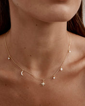 Load image into Gallery viewer, BY CHARLOTTE GOLD CELESTIAL SKIES CHARM CHOKER
