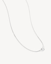 Load image into Gallery viewer, BY CHARLOTTE SILVER QUIET RADIANCE NECKLACE
