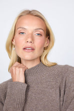 Load image into Gallery viewer, MARLOW CASHMERE FUNNEL NECK HAZELNUT
