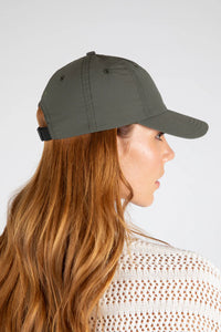 MARLOW NYLON CAP OLIVE