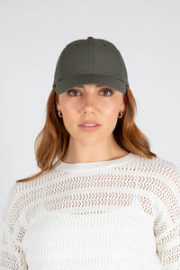 MARLOW NYLON CAP OLIVE