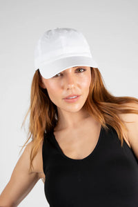 MARLOW NYLON CAP WHITE