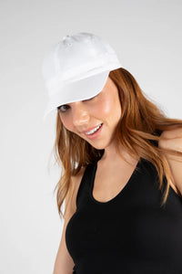 MARLOW NYLON CAP WHITE