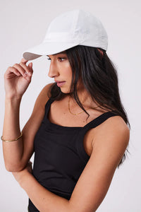 MARLOW NYLON CAP WHITE