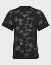Load image into Gallery viewer, STORM OVERSIZED LACE TEE BLACK
