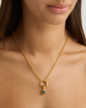 Load image into Gallery viewer, BY CHARLOTTE GOLD SACRED JEWEL TOPAZ PENDANT ONLY
