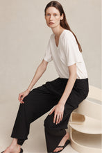 Load image into Gallery viewer, MARLE MORRIE PANT BLACK
