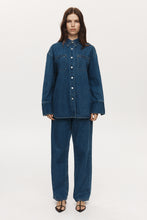 Load image into Gallery viewer, MARLE PIXIE SHIRT HERITAGE BLUE
