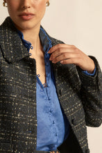 Load image into Gallery viewer, ZOE KRATZMANN QUILL JACKET BLACK PORCELAIN CHECK
