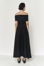 Load image into Gallery viewer, MARLE POPPY DRESS BLACK
