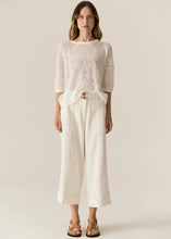 Load image into Gallery viewer, POL CARSEN CROP PANT ECRU
