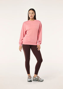 P.E NATION QUALIFY SWEAT DUSTY PINK