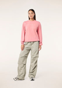 P.E NATION QUALIFY SWEAT DUSTY PINK