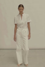 Load and play video in Gallery viewer, ZOE KRATZMANN RECOLLECT TOP PORCELAIN
