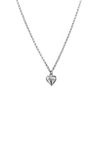 Load image into Gallery viewer, STOLEN GIRLFRIENDS CLUB SILVER HEART IS FULL NECKLACE MINI
