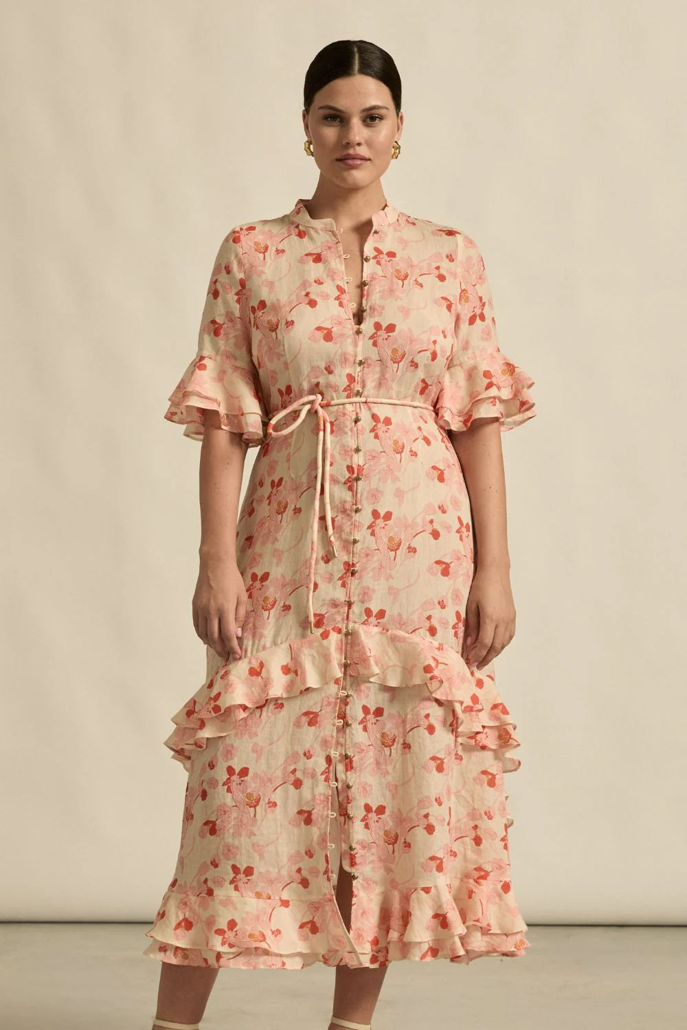 ZOE KRATZMANN QUALIFY DRESS CHERRY TULIP