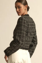Load image into Gallery viewer, ZOE KRATZMANN QUILL JACKET BLACK PORCELAIN CHECK
