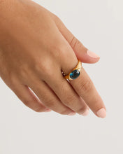 Load image into Gallery viewer, BY CHARLOTTE GOLD SACRED JEWEL TOPAZ RING
