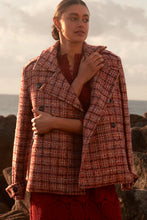 Load image into Gallery viewer, ZOE KRATZMANN REVEL COAT BERRY CHECK
