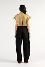 Load image into Gallery viewer, TUESDAY RICKI BARREL LEG PANTS BLACK
