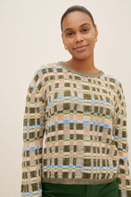 Load image into Gallery viewer, KOWTOW RIDGE SWEATER EARTH CHECK
