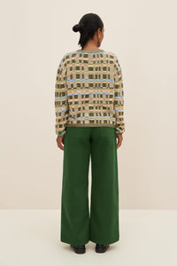 KOWTOW RIDGE SWEATER EARTH CHECK