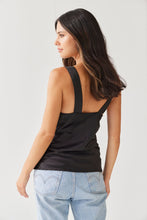 Load image into Gallery viewer, TUESDAY RIVIERA CAMI BLACK
