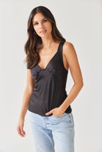 Load image into Gallery viewer, TUESDAY RIVIERA CAMI BLACK
