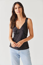 Load image into Gallery viewer, TUESDAY RIVIERA CAMI BLACK
