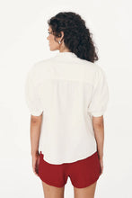 Load image into Gallery viewer, ROWIE CORA SPRING BLOUSE VANILLA
