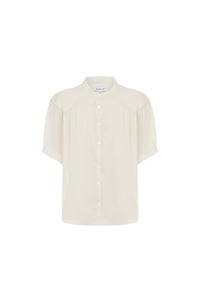 ROWIE CORA SPRING BLOUSE VANILLA