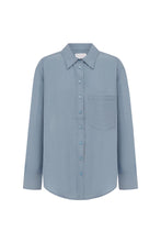 Load image into Gallery viewer, ROWIE RAMONA SILK LONG SLEEVE SHIRT
