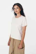Load image into Gallery viewer, ROWIE RANIA CONTRAST KNIT TEE
