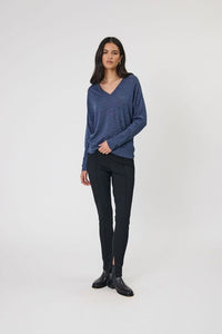 MARLOW ALTO MERINO V NECK SPACE
