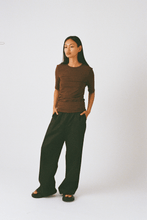 Load image into Gallery viewer, COMMONPLACE RUCHED SS TEE
