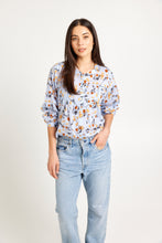 Load image into Gallery viewer, TUESDAY SAINT TOP CORNFLOWER PRINT

