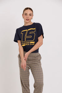 TUESDAY LABEL SAMANTHA PANT DAYTONA CHECK