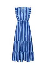 Load image into Gallery viewer, LOLLYS LAUNDRY SAMO MIDI DRESS BLUE

