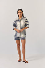 Load image into Gallery viewer, TUESDAY SEBEL SHIRT INDIGO STRIPE

