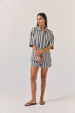 Load image into Gallery viewer, TUESDAY SEBEL SHIRT INDIGO STRIPE
