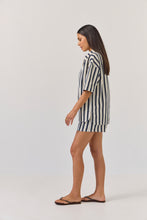 Load image into Gallery viewer, TUESDAY SEBEL SHIRT INDIGO STRIPE
